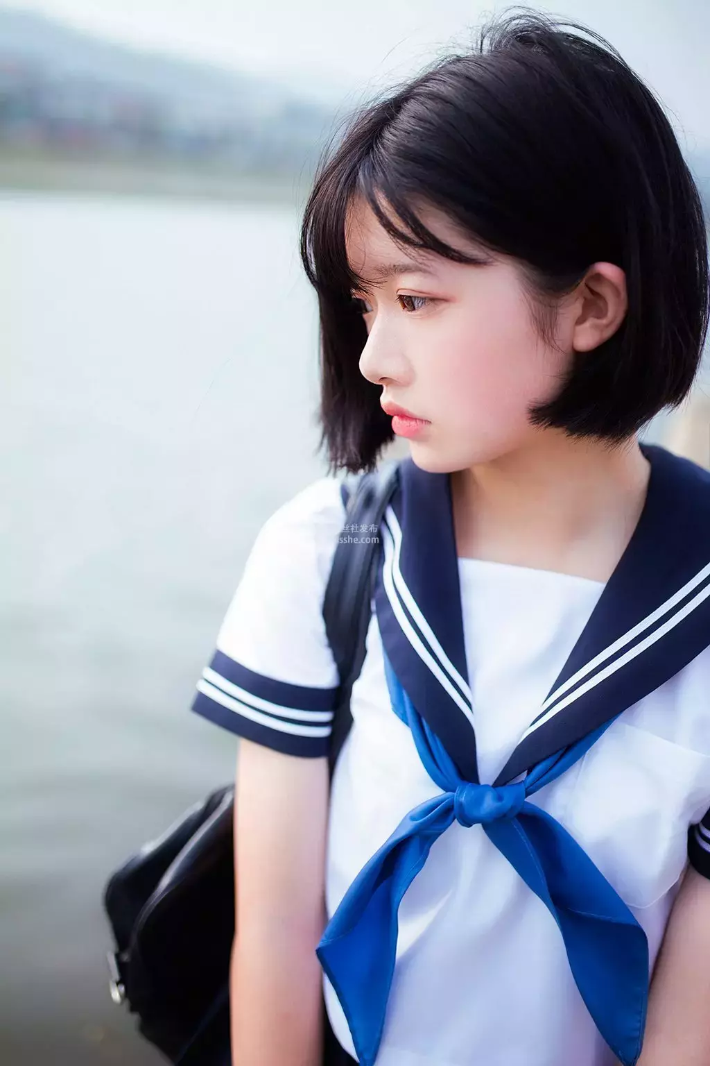 喵糖映画少女VOL.437 邻家少女 趴床上照片-丽图社