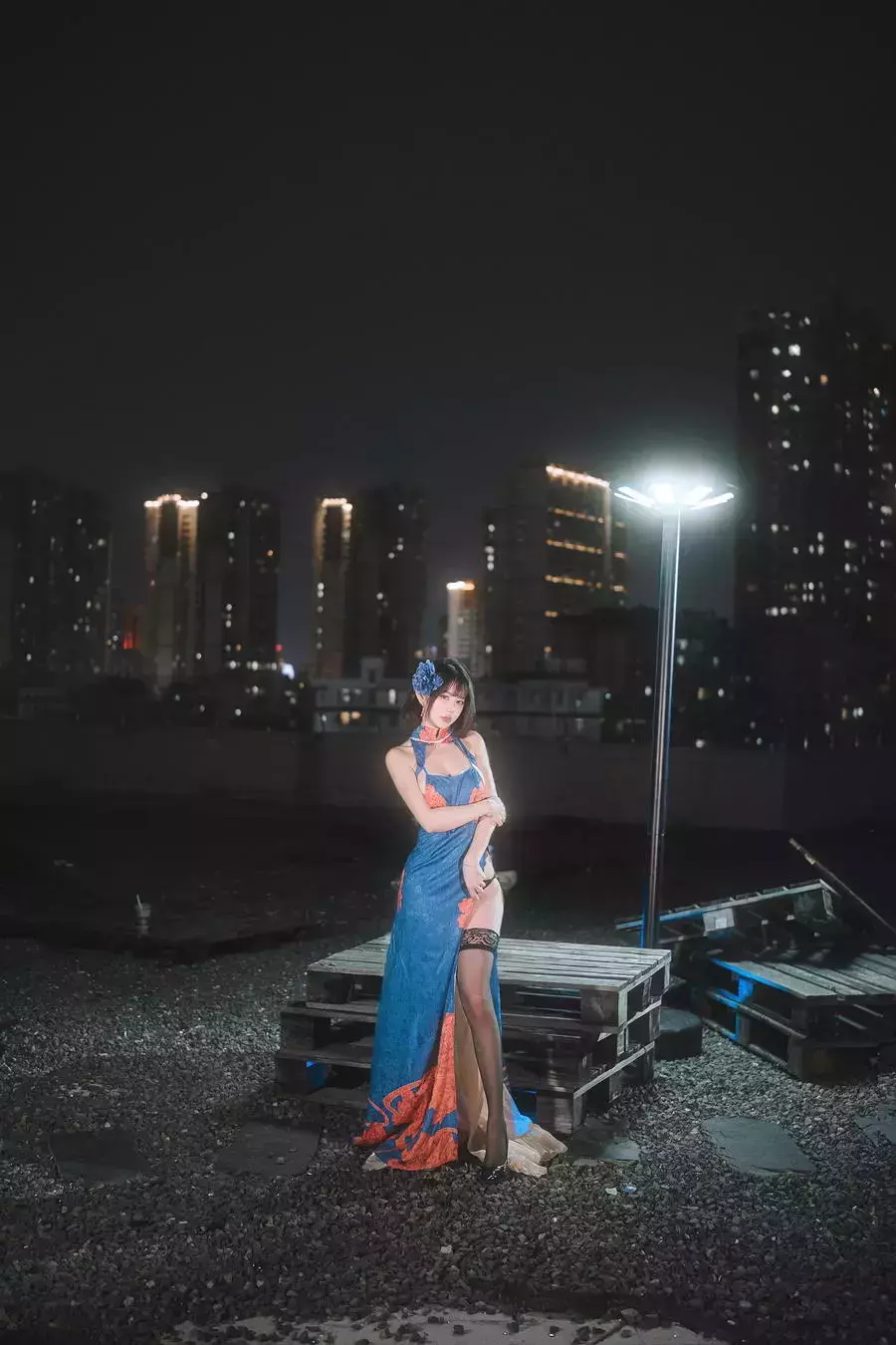 No.043 – 碧蓝航线 建武 旗袍 [34P] 优雅休闲美女自信阳光可爱唯美写真-丽图社