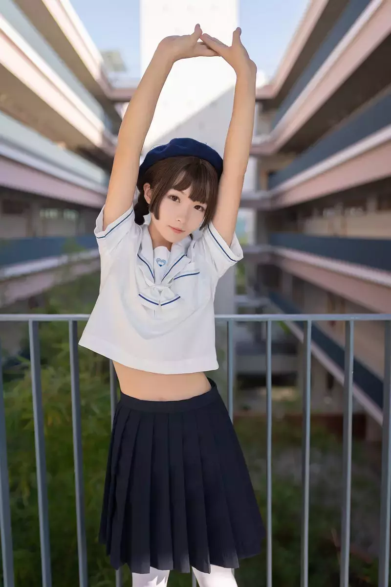 风之领域写真 No.146 小小水手少女 高清美女壁纸素材-丽图社