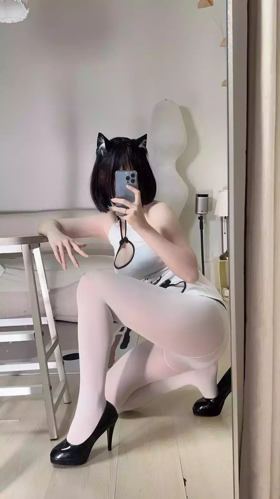 No.015 – 专属白丝汤圆 [27P] 又纯又欲心动型小姐姐-丽图社