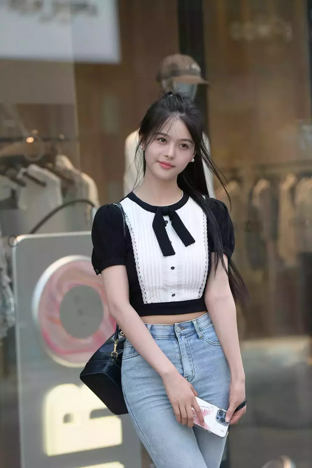 精选街拍作品 NO.2557 清秀可爱邻家小妹 1 街拍美术馆-丽图社