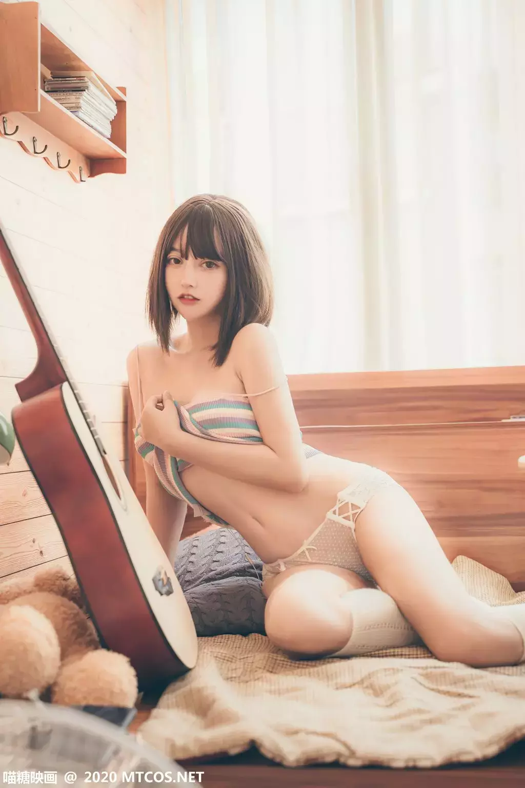 喵糖映画少女写真 VOL.196 复古私房 性感写真素材-丽图社