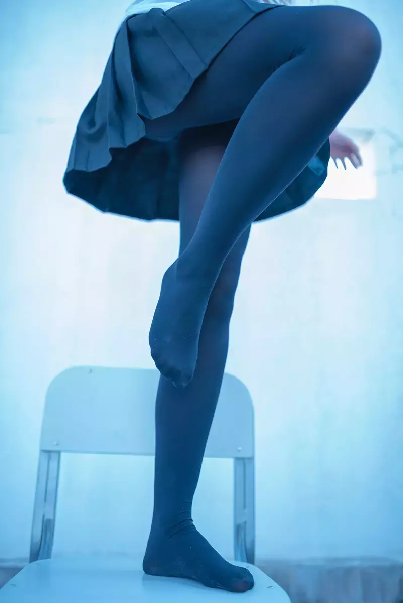 风之领域写真 No.051 黑白丝，你喜欢哪个？ 气质时尚模特高级性感写真图集-丽图社