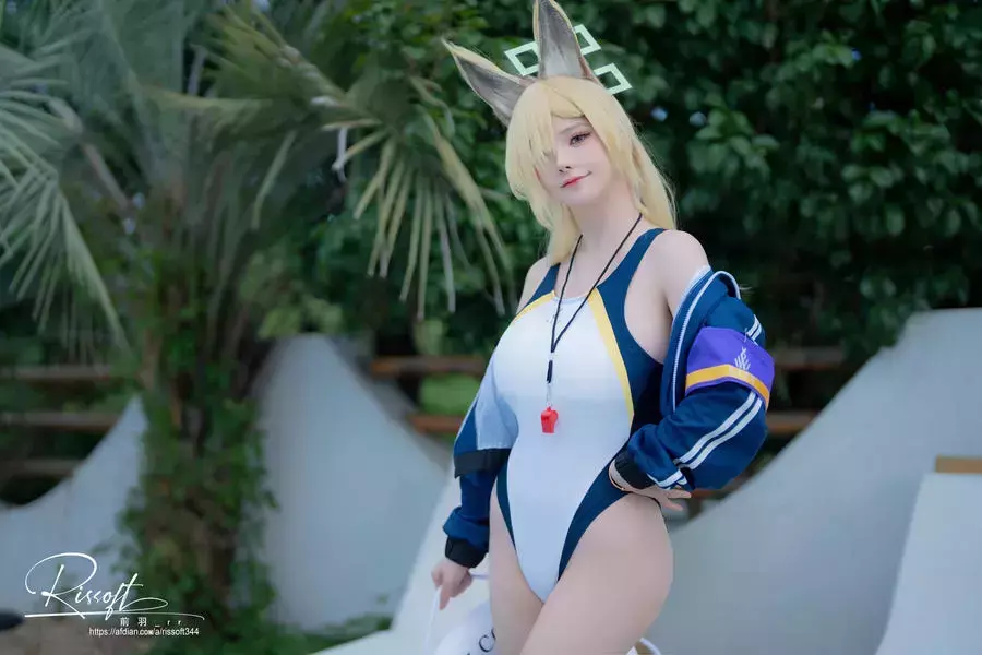 No.017 – 碧蓝档案 尾形康娜竞泳 [53P] 美少女高清时尚写真图集-丽图社