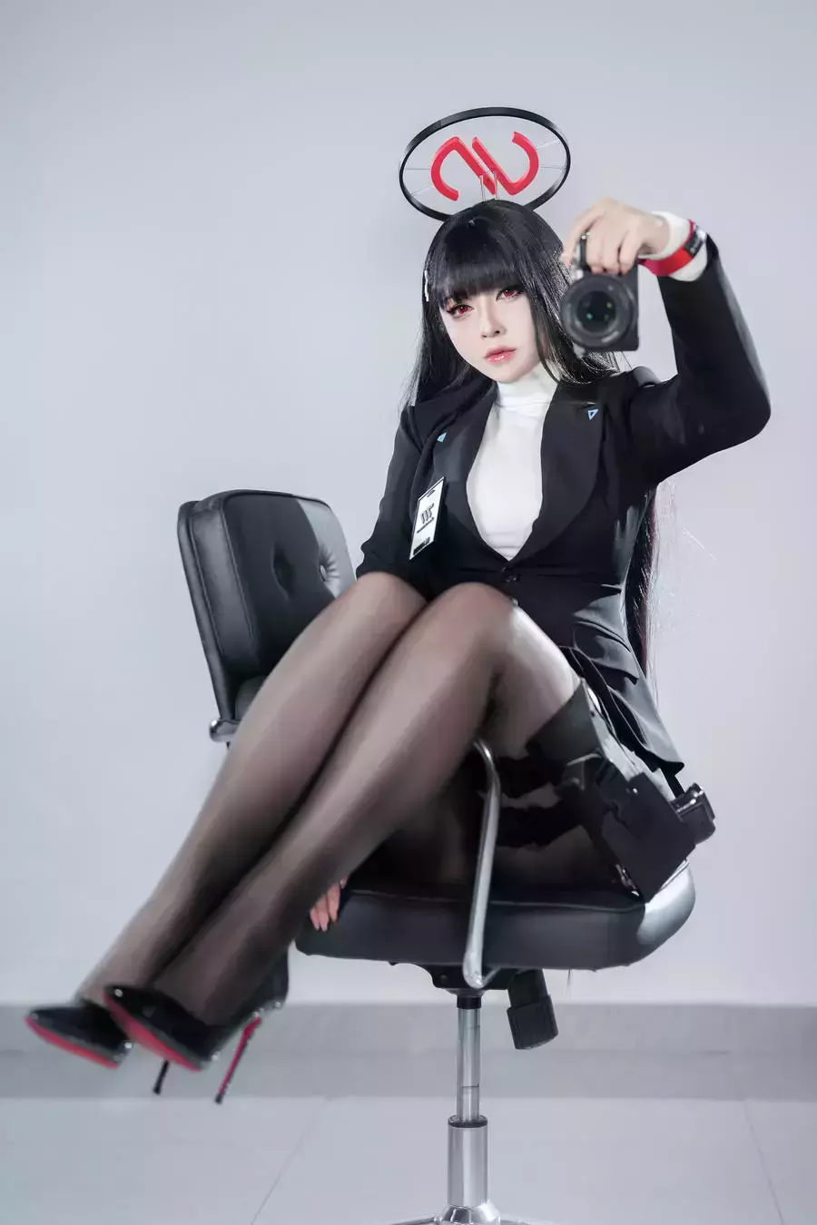 No.071 – 碧蓝档案 调月莉音 [60P 8V] 超高清国内美女模特精选套图-丽图社