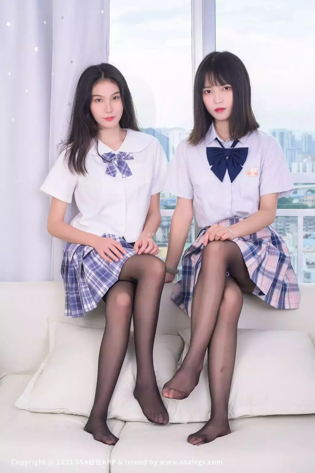 [SSA丝社] 超清版 NO.637 素素&丹丹 嘿丝（下） 清新熟女写真图 美女写真图-丽图社