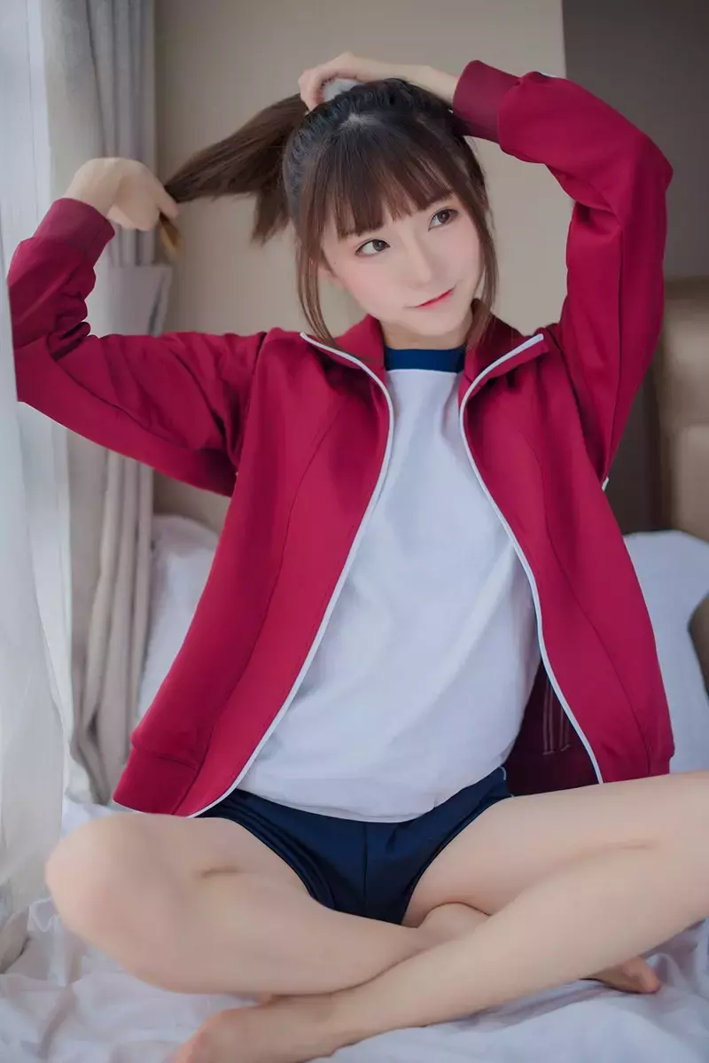 风之领域写真 No.109 红色运动服 夏季好身材美女壁纸高清好看-丽图社