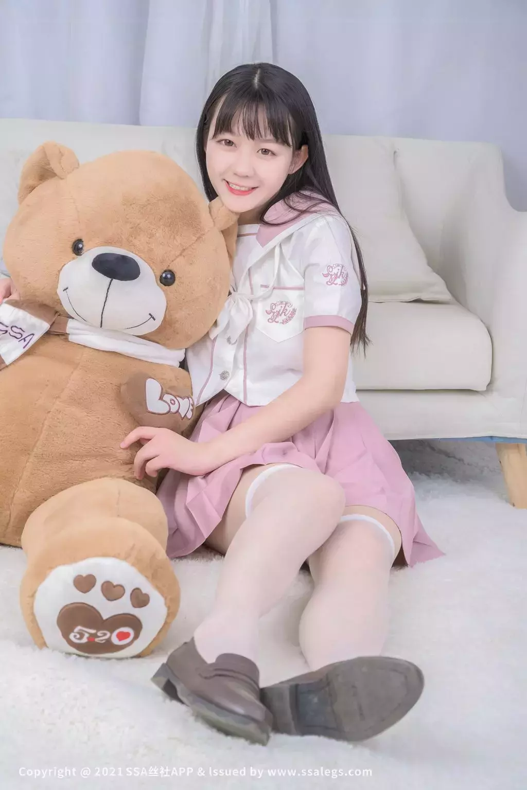 [SSA丝社] 超清版 NO.589 囡囡 丝袜（上） 又纯又欲心动型小姐姐-丽图社