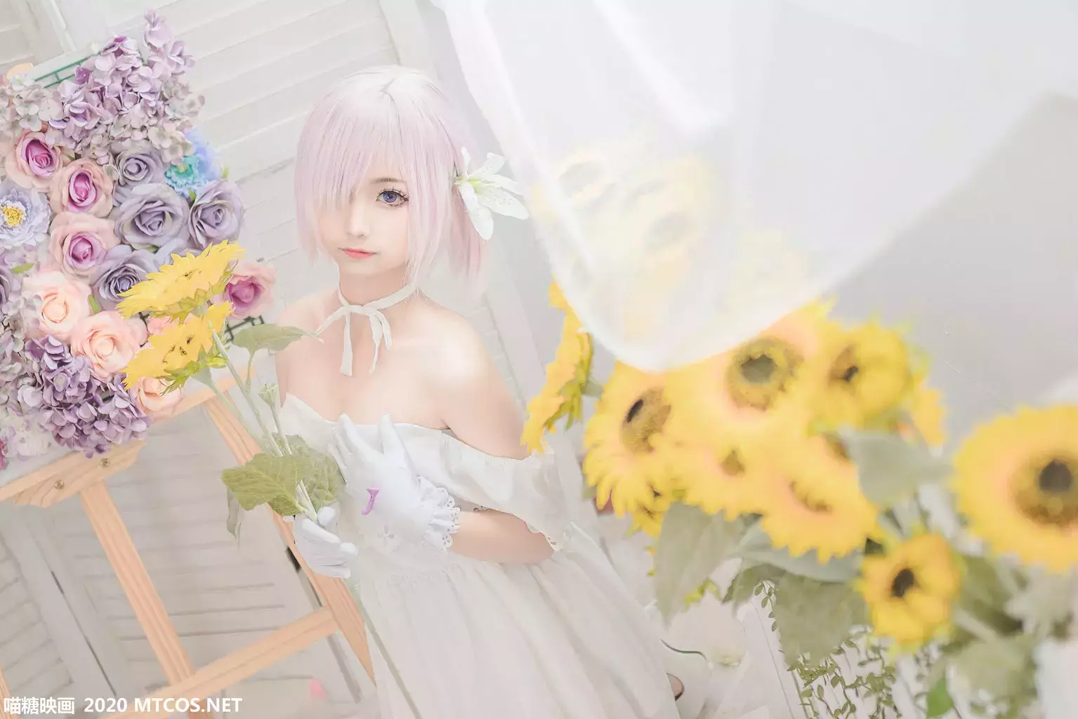 喵糖映画少女写真 VOL.150 白色玛修 气质时尚模特高级性感写真图集-丽图社