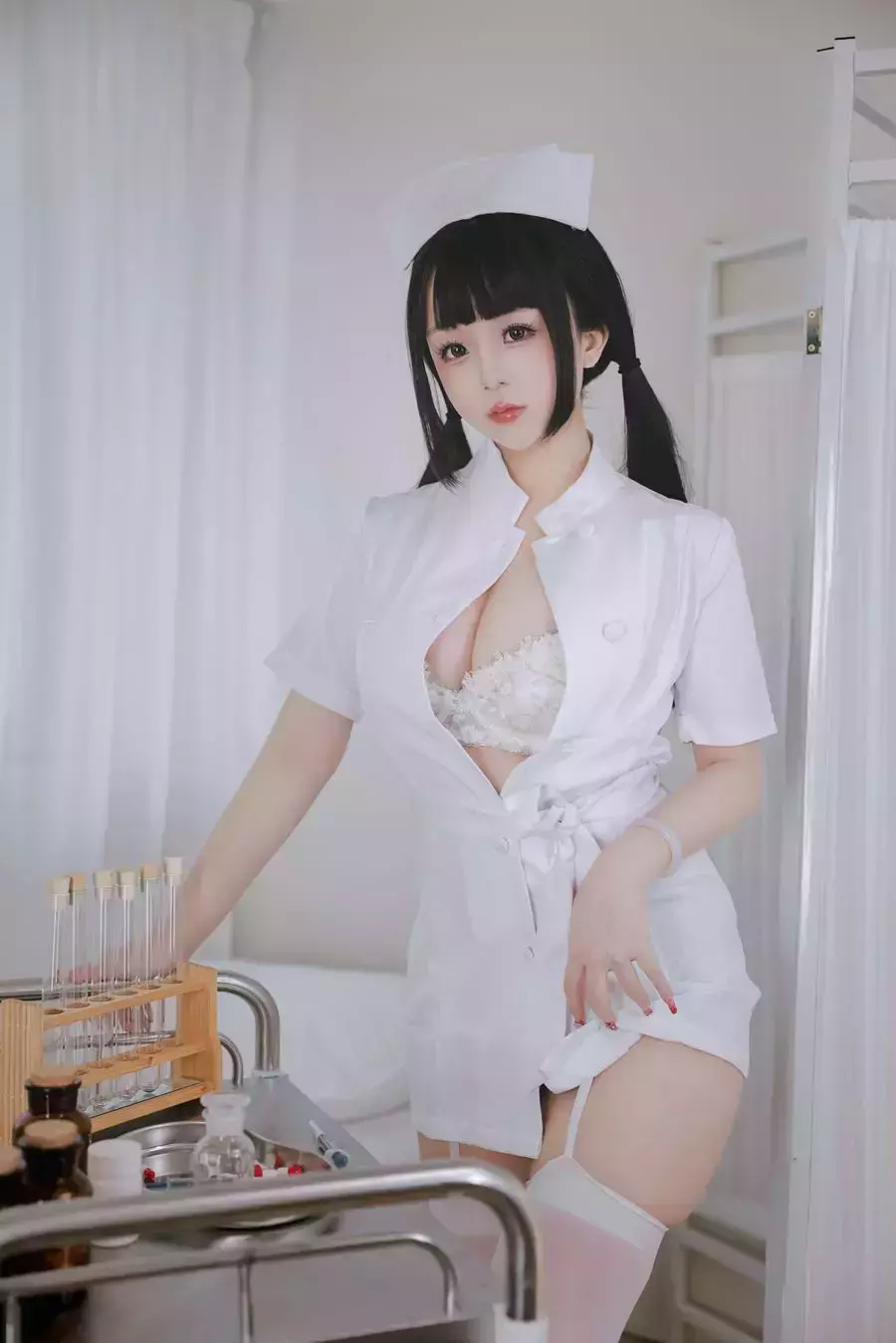No.081 – 诊所护士 [83P] 好看身材模特美女图片壁纸-丽图社