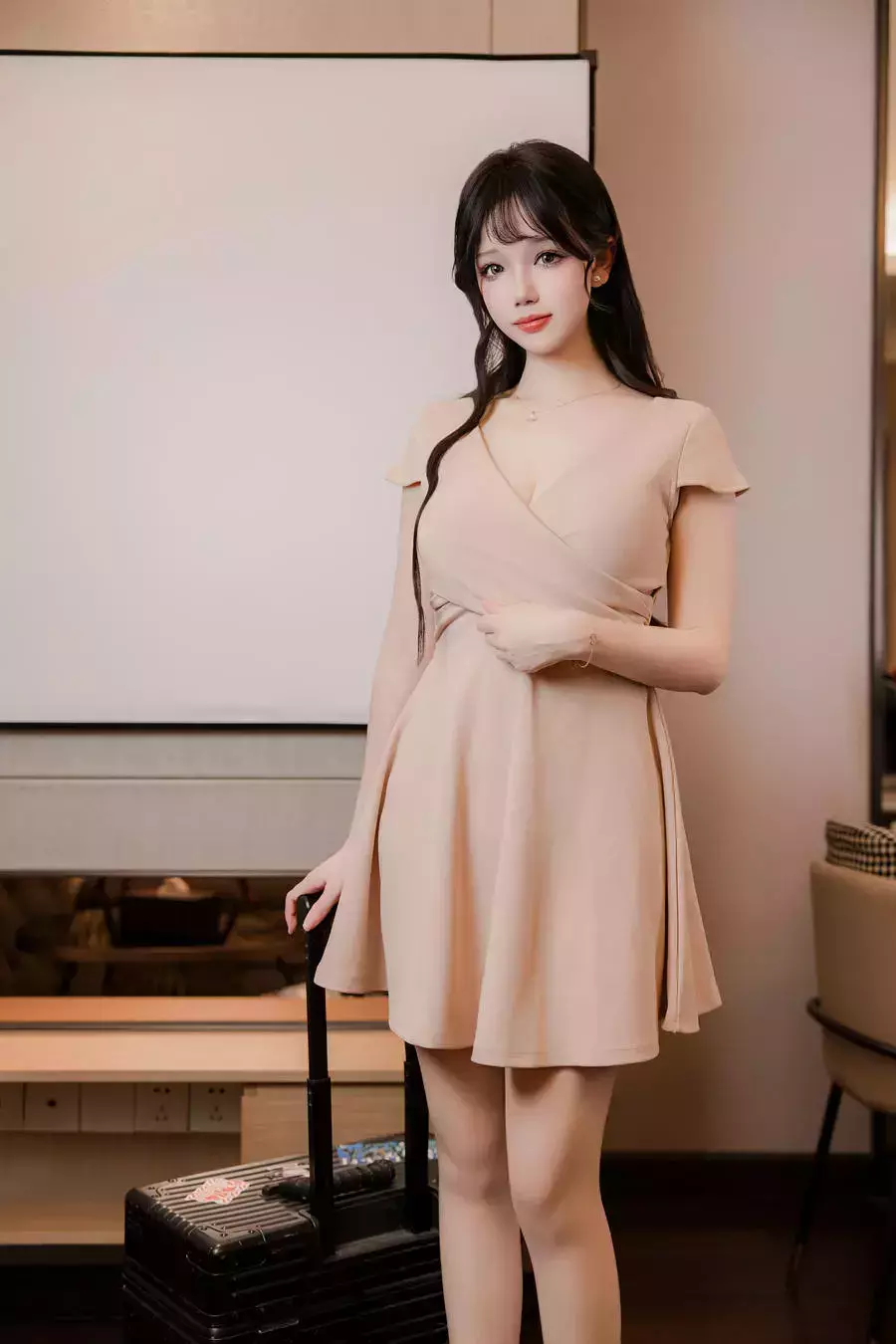 No.086 – 肉丝 洗浴店 [84P 1V] 性感迷人美女写真-丽图社