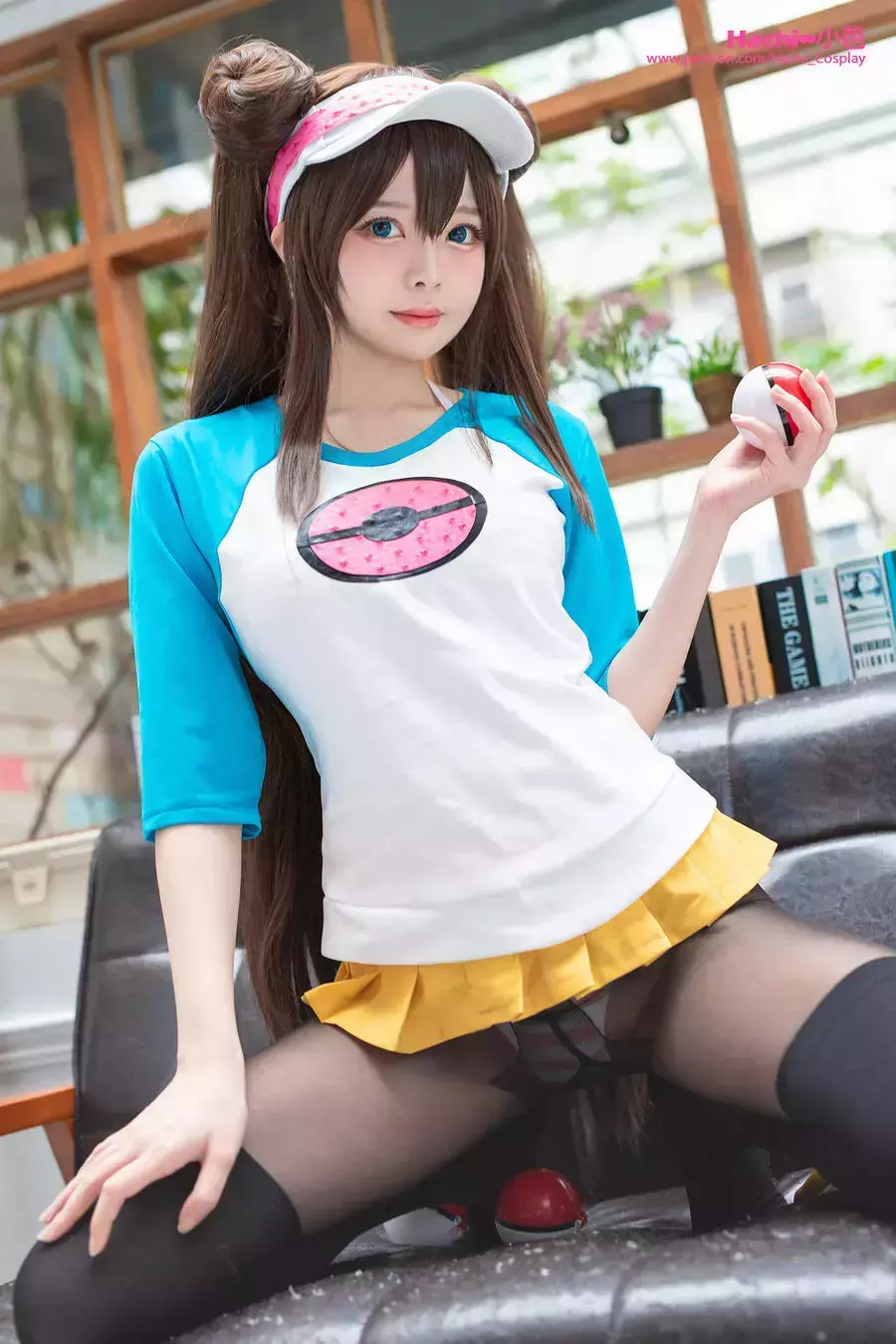 No.021 – Pokemon Rosa [16P] 长裙比基尼风美女写真-丽图社