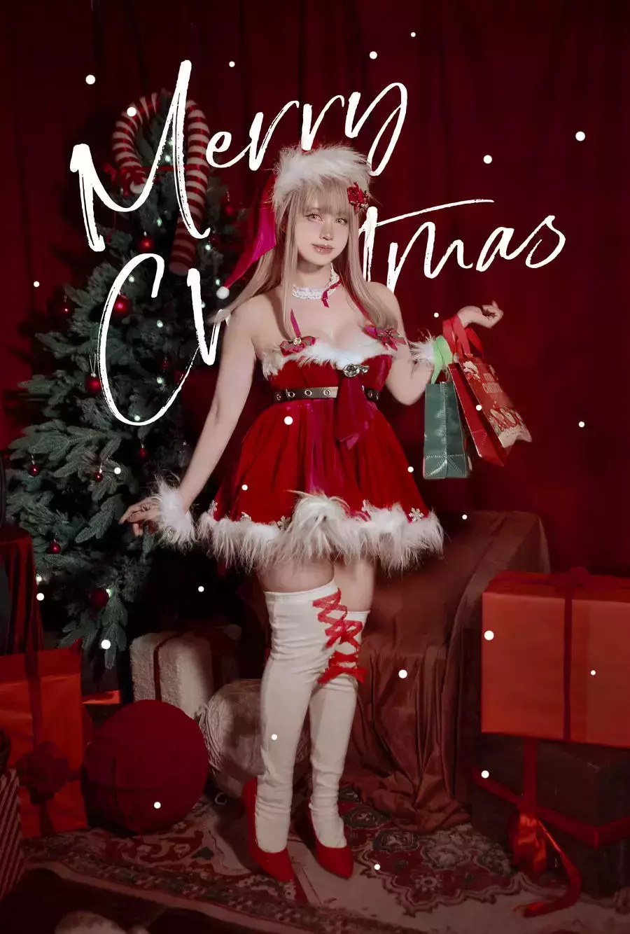 No.067 – NIKKE Emma Xmas [17P] 性感美女图片-丽图社