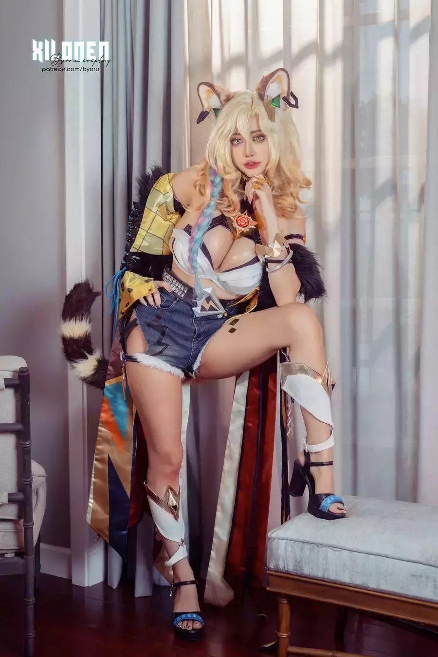 No.202 – Genshin Impact Xilonen [38P 15V] 美女写真素材-丽图社