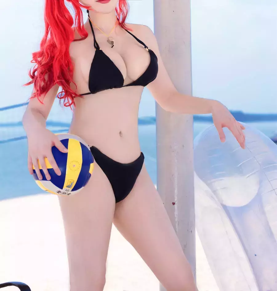 No.009 – 沙滩排球 (&隼隼子) [40P] 高清美女图片摄影-丽图社