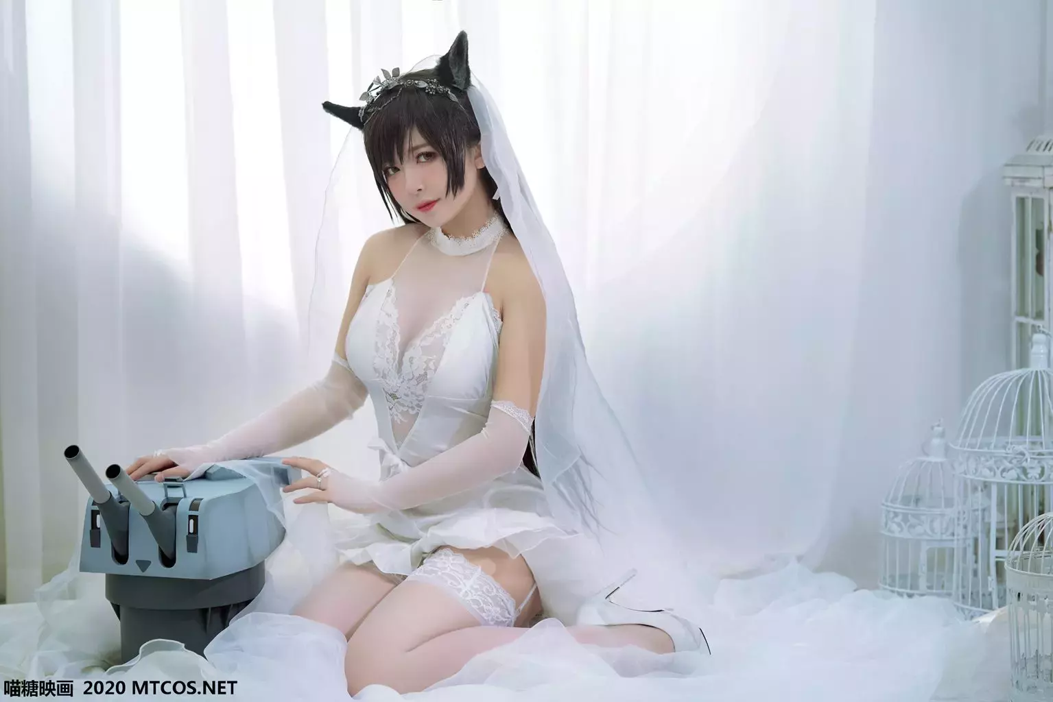 喵糖映画少女写真 VOL.115 婚纱爱宕 女性写真图片-丽图社