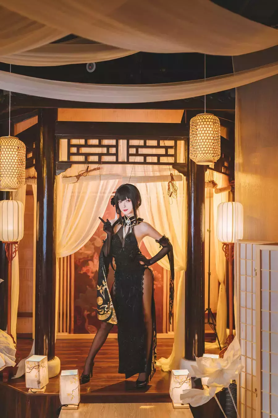 No.061 – 碧蓝航线 镇海 [32P] 美女写真素材-丽图社