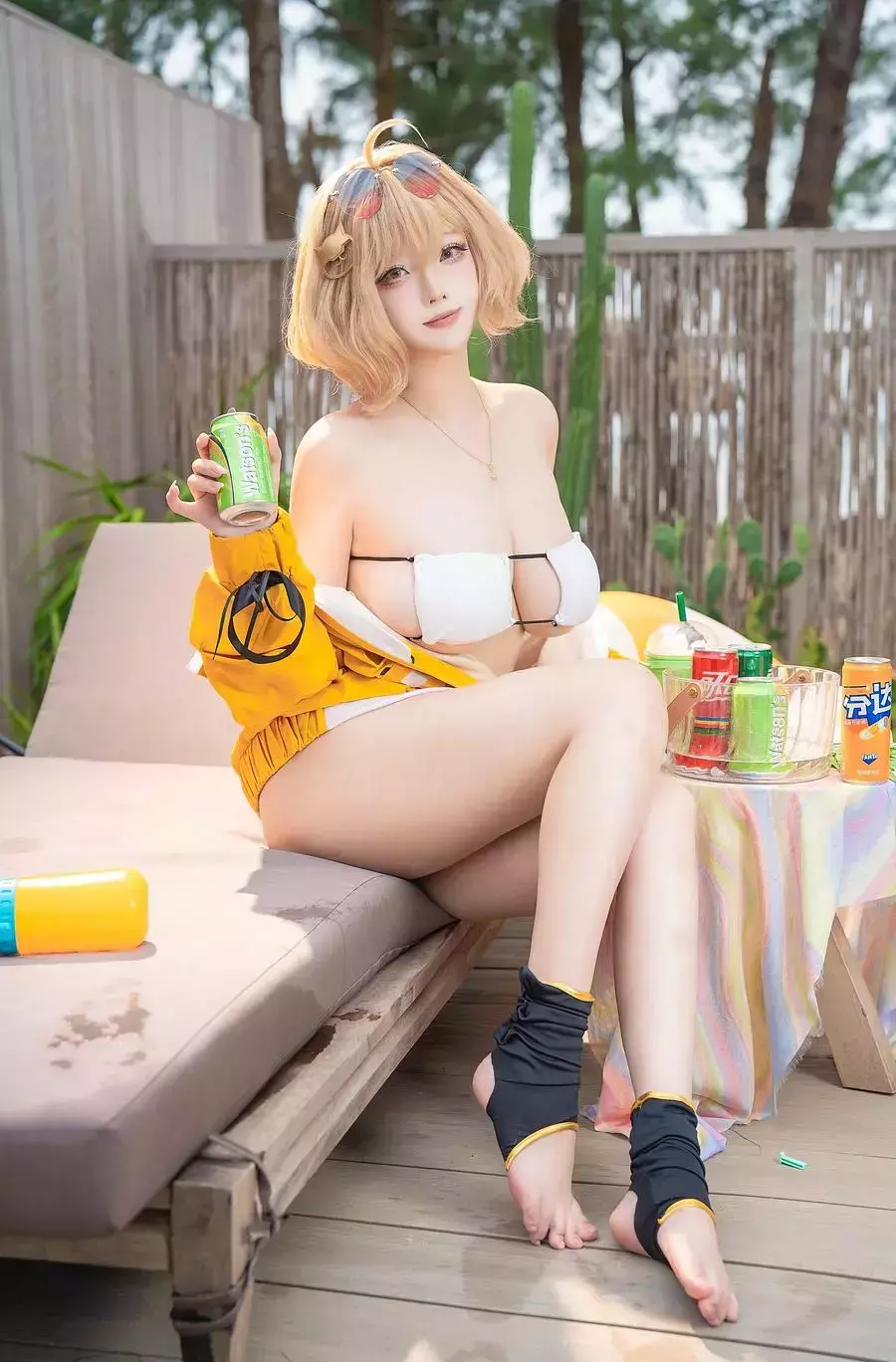 No.037 – Nikke胜利女神 阿妮斯泳装 [9P] 性感迷人美女写真-丽图社