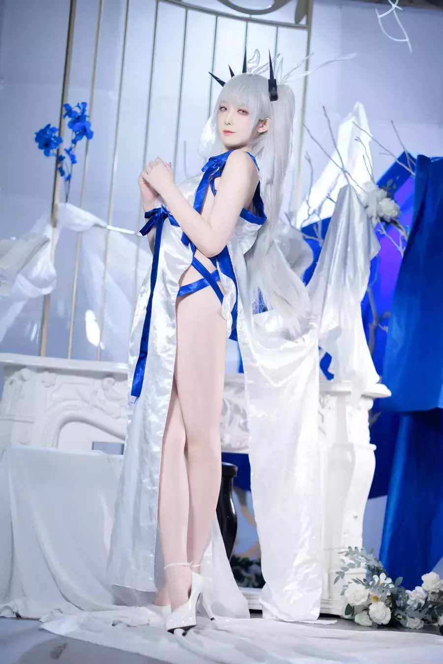 No.078 – 碧蓝航线 可畏礼服 [32P] 美女迷人身材写真图片壁纸-丽图社