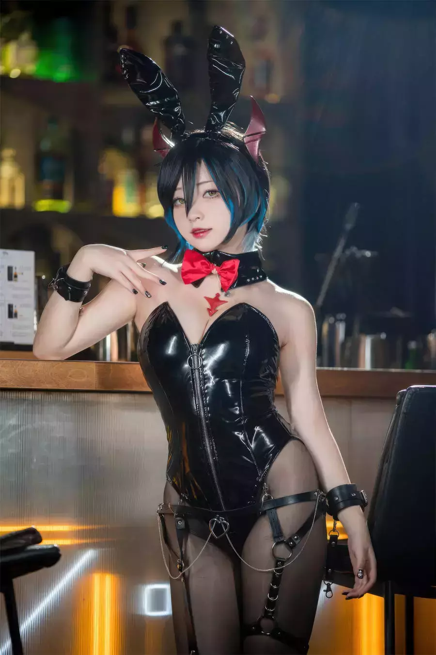 No.064 – 碧蓝航线 胡滕 兔女郎 [125P] 美女好身材自拍锁屏壁纸-丽图社