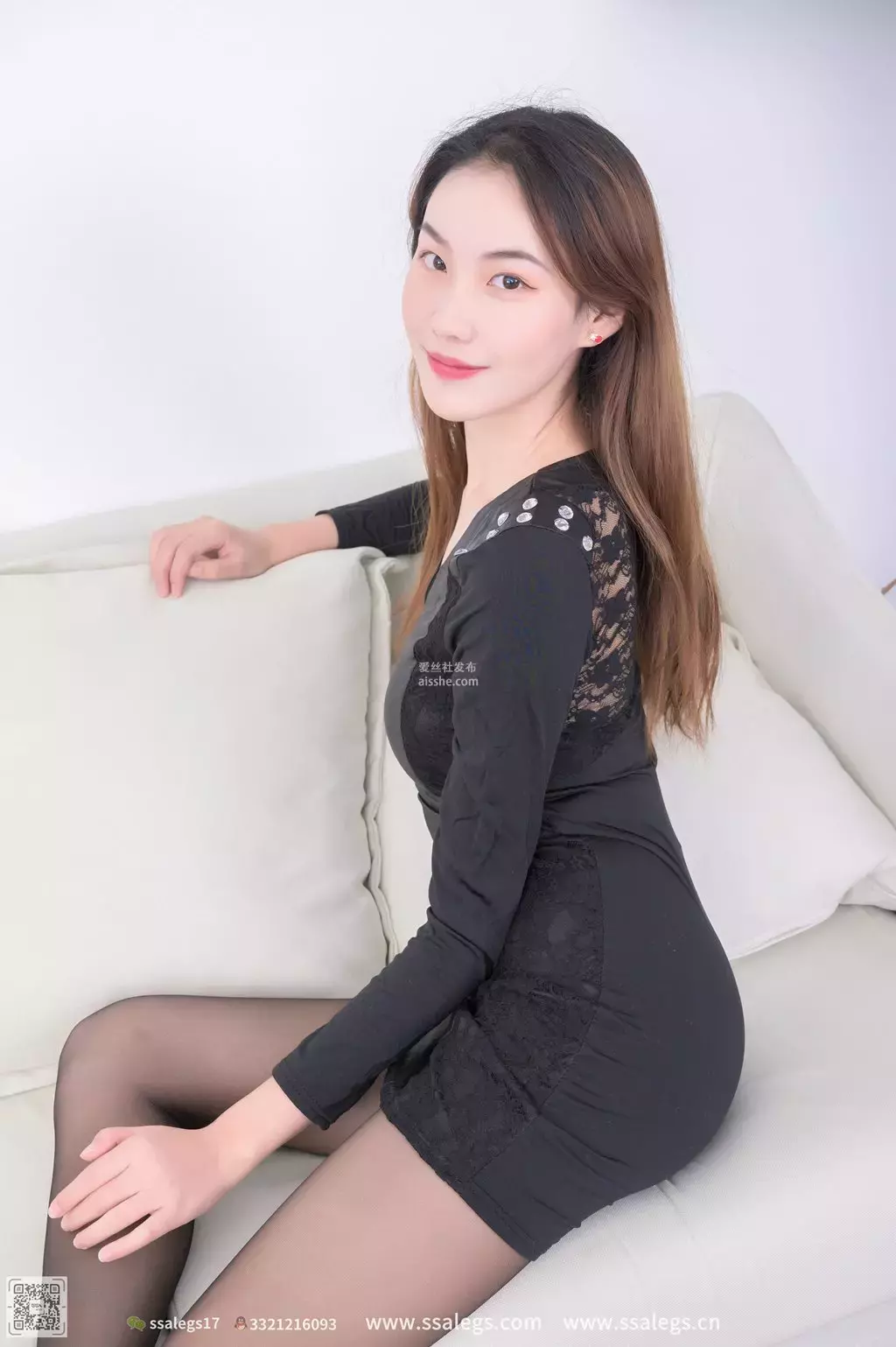 [SSA丝社] 超清版 NO.536 素素 嘿丝袜（上） 美女唯美写真图片-丽图社