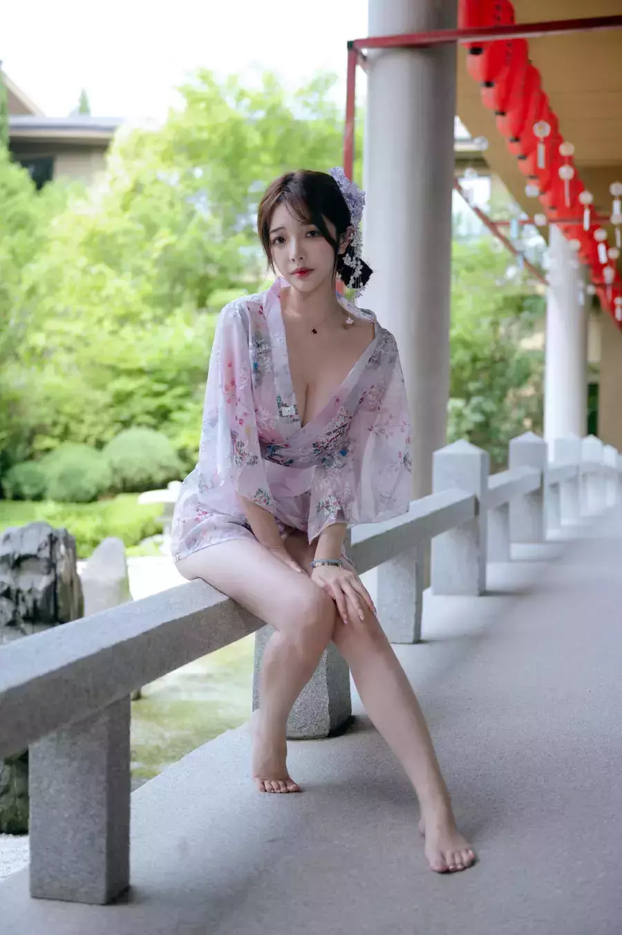 No.106 – 和风庭院 [52P 2V] 清新美女图片壁纸-丽图社