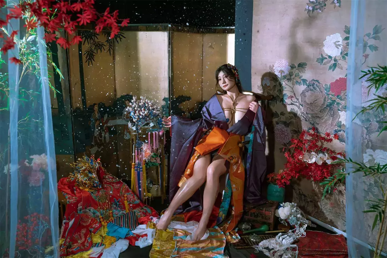 No.034 – 织姬 [59P] 国内艺体美女拍唯美写真-丽图社