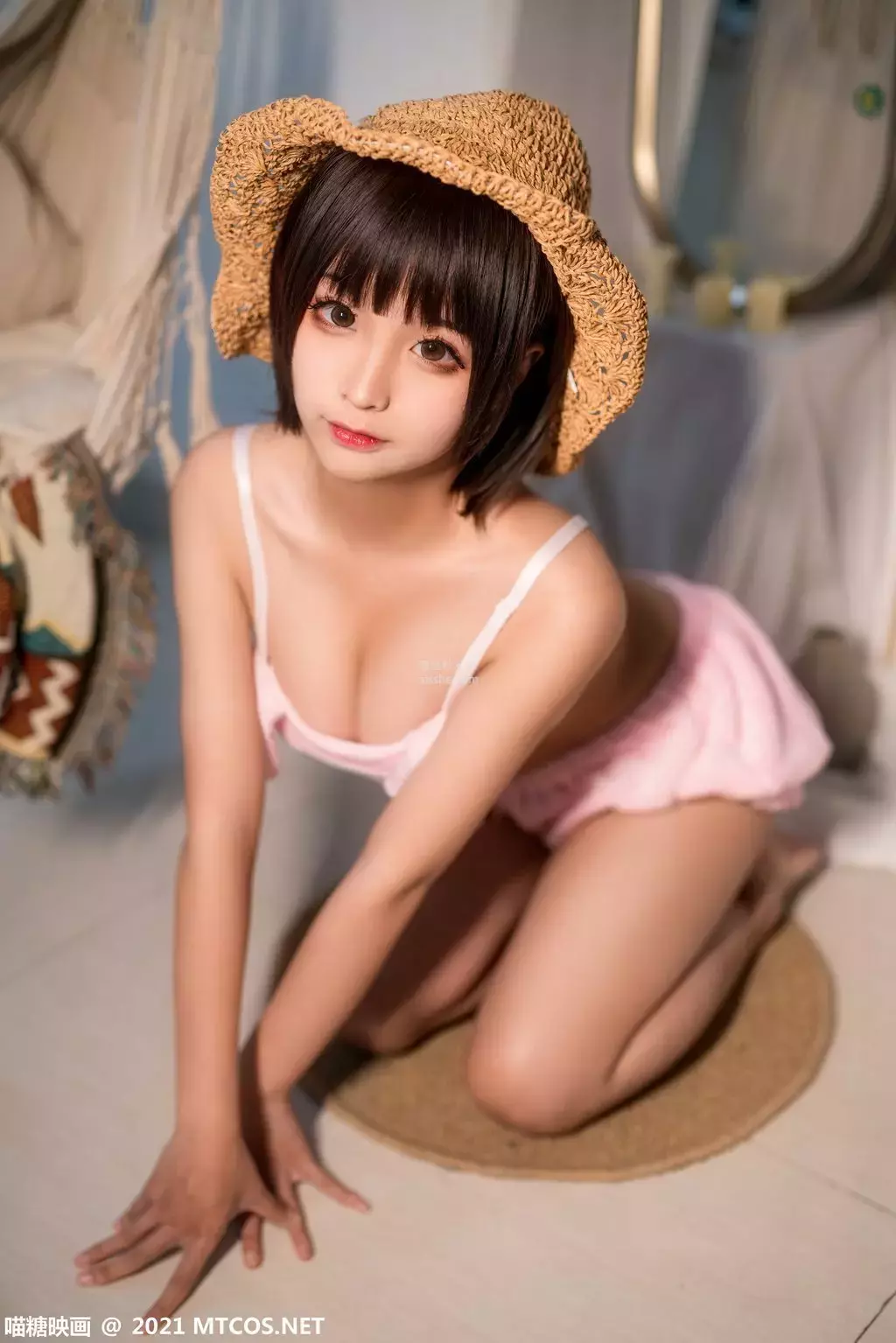 喵糖映画少女写VOL.383 佩蒂睡衣 国内艺体美女拍唯美写真-丽图社