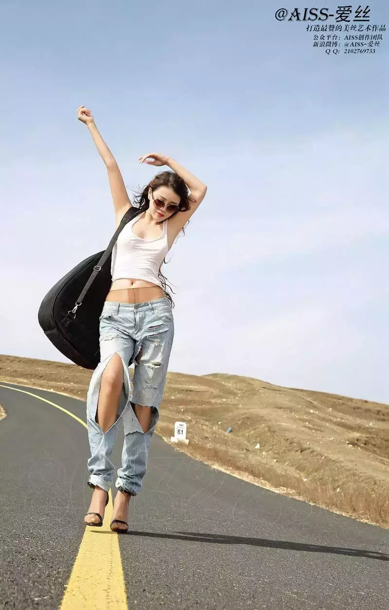 [AISS爱丝]写真 NO.055 若兮-旅行日记旅途篇 气质佳长相甜美-丽图社