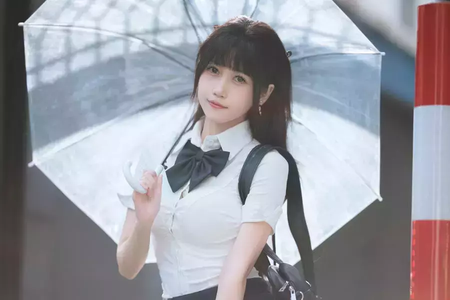 No.070 – JK学妹户外 [59P] 美女头像真人清新高清图片-丽图社