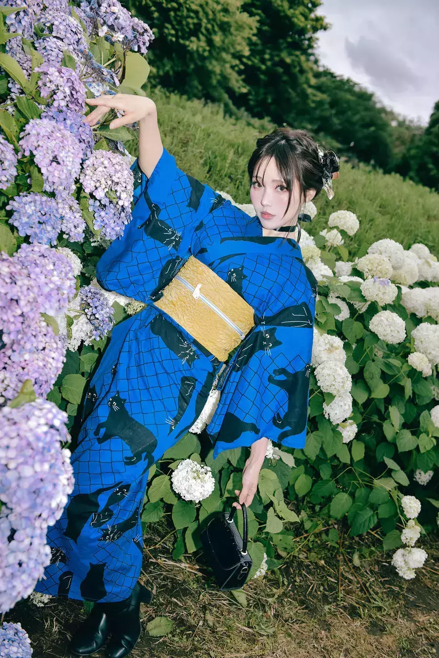 No.113 – Rainy Season Black Cat [38P 4V] 美女套图 超高清美女写真套图-丽图社