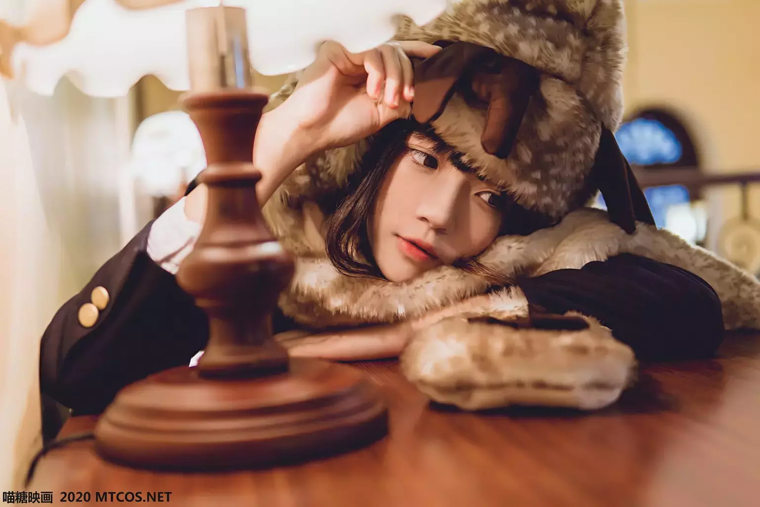 喵糖映画少女写真 JKL.004 学妹JK制服 性感迷人美女写真-丽图社