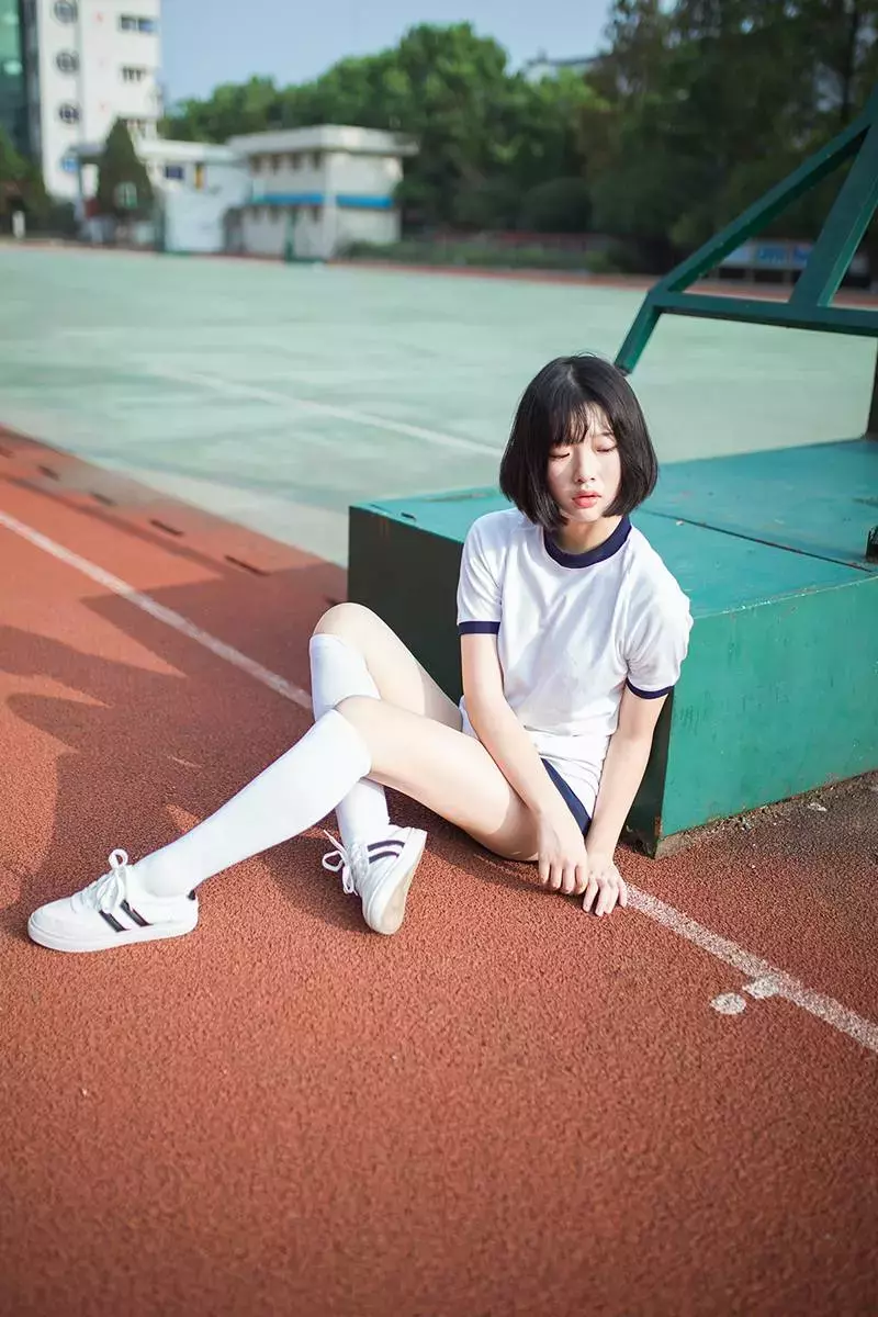 风之领域写真 No.094 操场上的体操服 美若天仙的少女写真-丽图社
