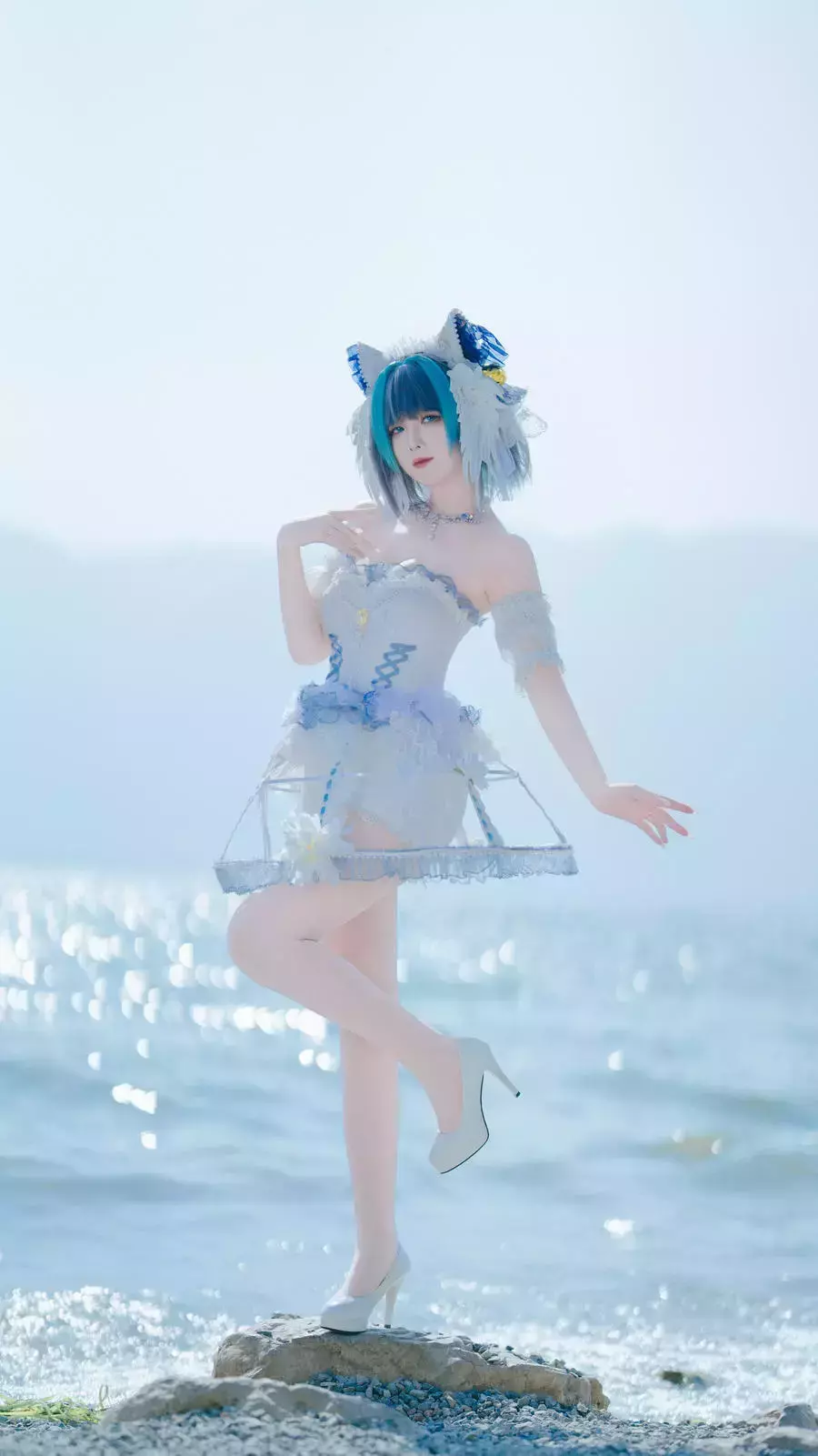 No.069 – 碧蓝航线 柴郡小礼服 [10P] 写真美女高清壁纸-丽图社