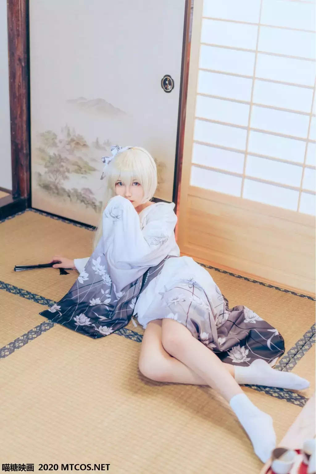 喵糖映画少女写真 VOL.105 穹妹和服 夏天照着穿优雅又高级的写真-丽图社