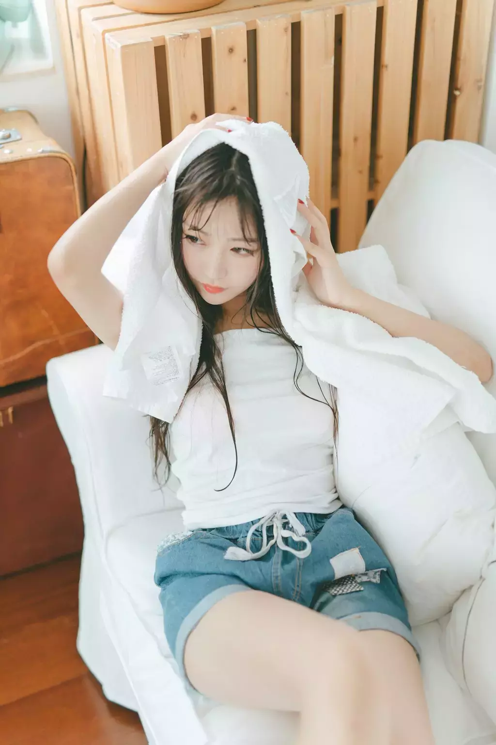 喵糖映画少女写真 VOL.260 居家女友 甜美女孩写真图集-丽图社