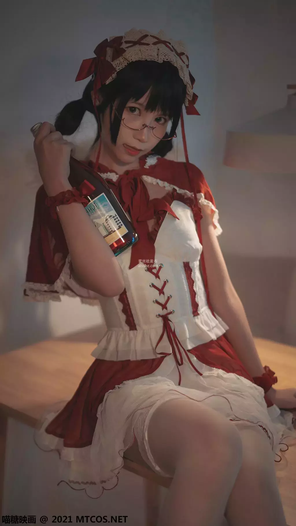 喵糖映画少女VOL.390 童话小红帽 个人艺术照图片-丽图社