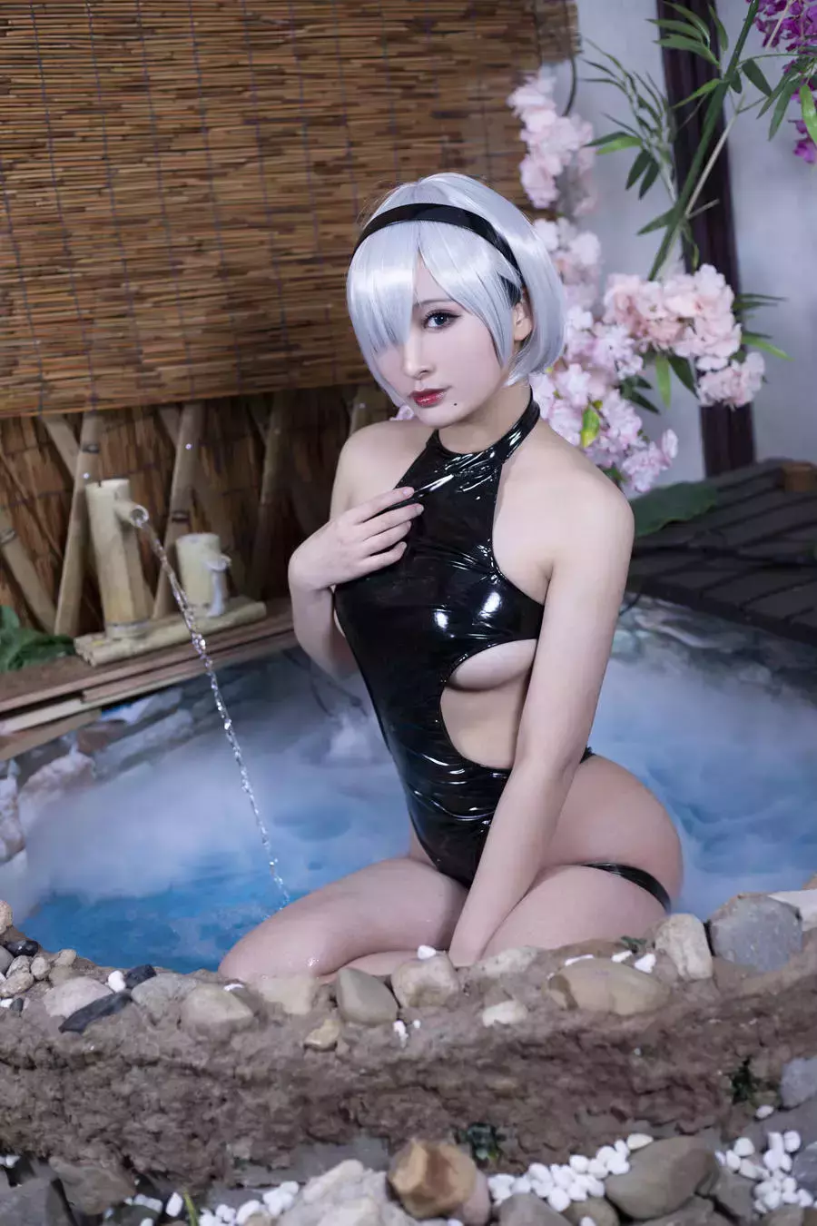 No.074 – 尼尔：机械纪元 2B 竞泳 [64P 1V] 清纯时尚美女写真拍摄-丽图社