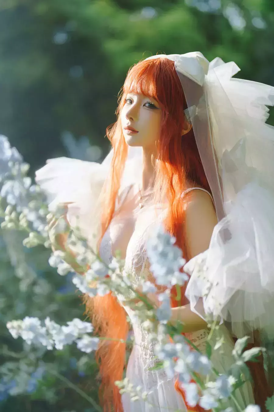 No.356 – 花丛婚纱 [67P] 美女迷人身材写真图片壁纸-丽图社