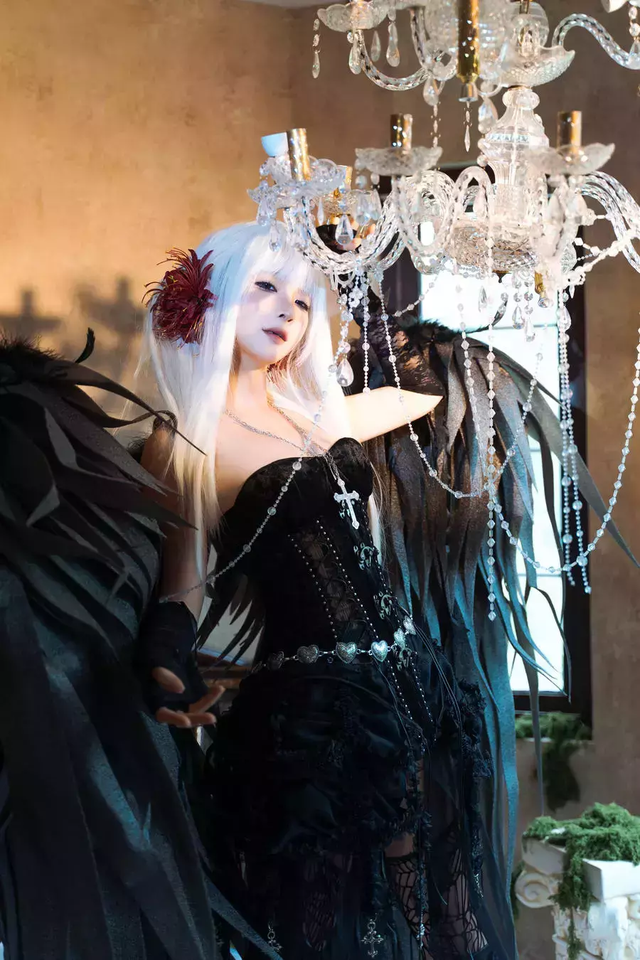 No.353 – 黑天鹅 [84P] 百变时尚美女穿搭照片-丽图社