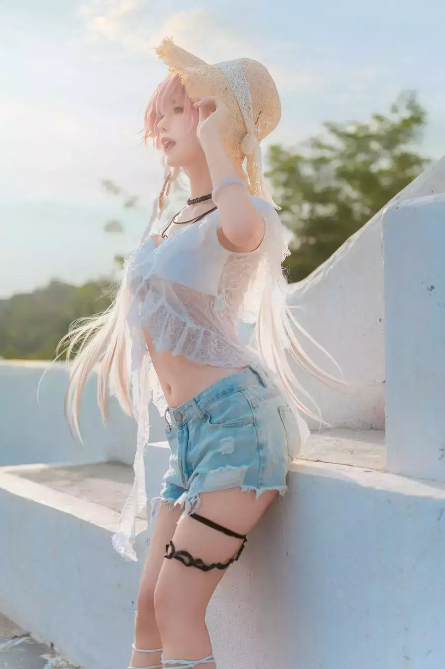 No.123 – 鸣潮 长离 海 [22P] 高清美女图片摄影-丽图社