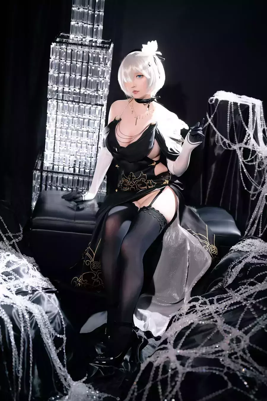 No.197 – 2023年09月计划C 尼尔 2B同人礼服 [94P] 清纯时尚美女写真拍摄-丽图社