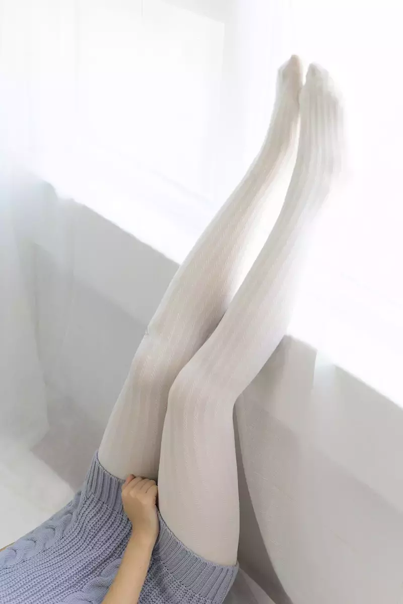 风之领域写真 No.087 露背毛衣 美女唯美写真素材-丽图社