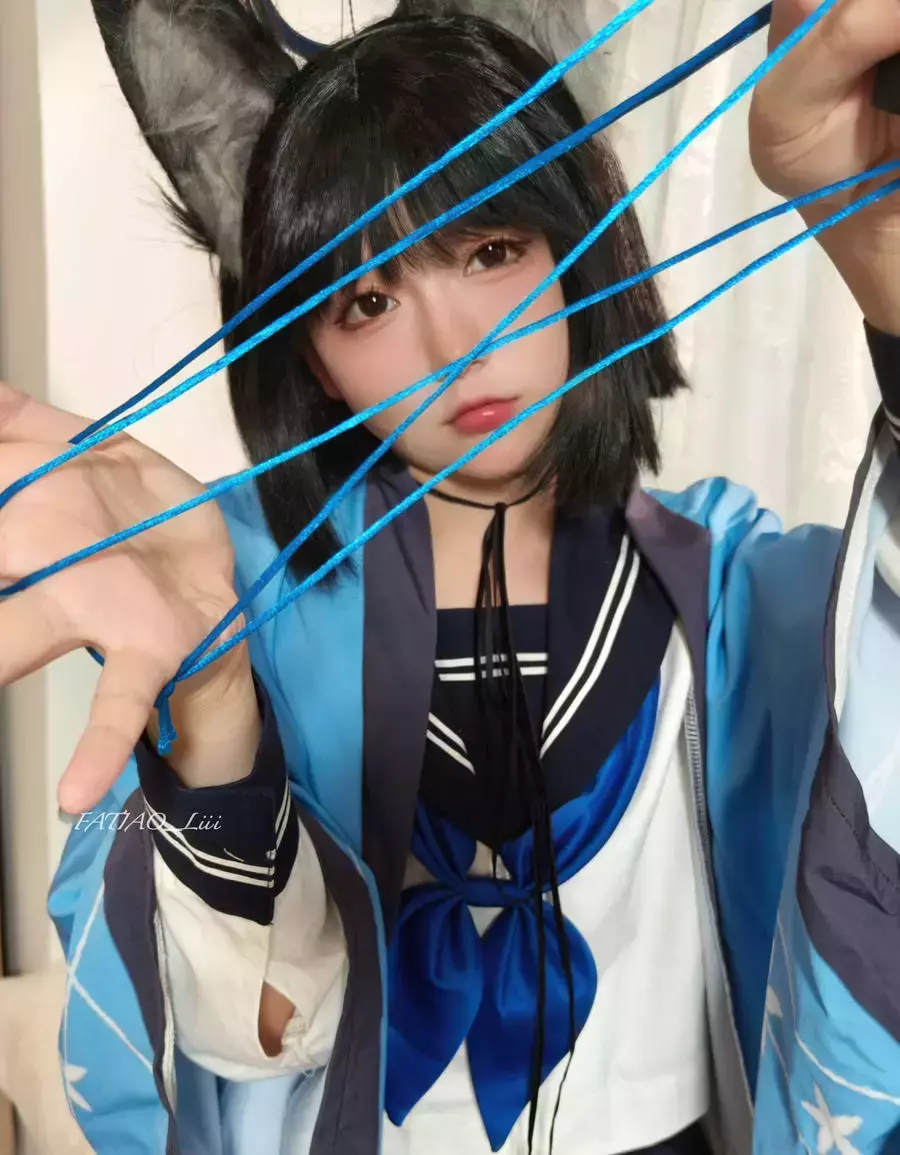 No.062 – 蔚蓝档案 桐生桔梗 [89P] 长裙比基尼风美女写真-丽图社