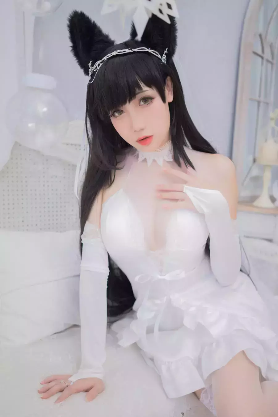 No.046 – 碧蓝航线 爱宕花嫁 [20P] 高清性感美女图片-丽图社