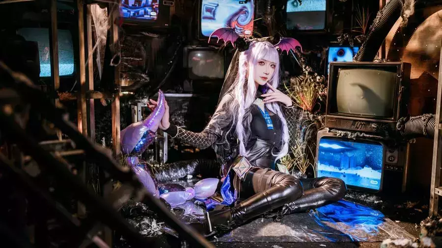 No.026 – 明日方舟 狮蝎 [23P] 美女经典黑丝写真套图-丽图社