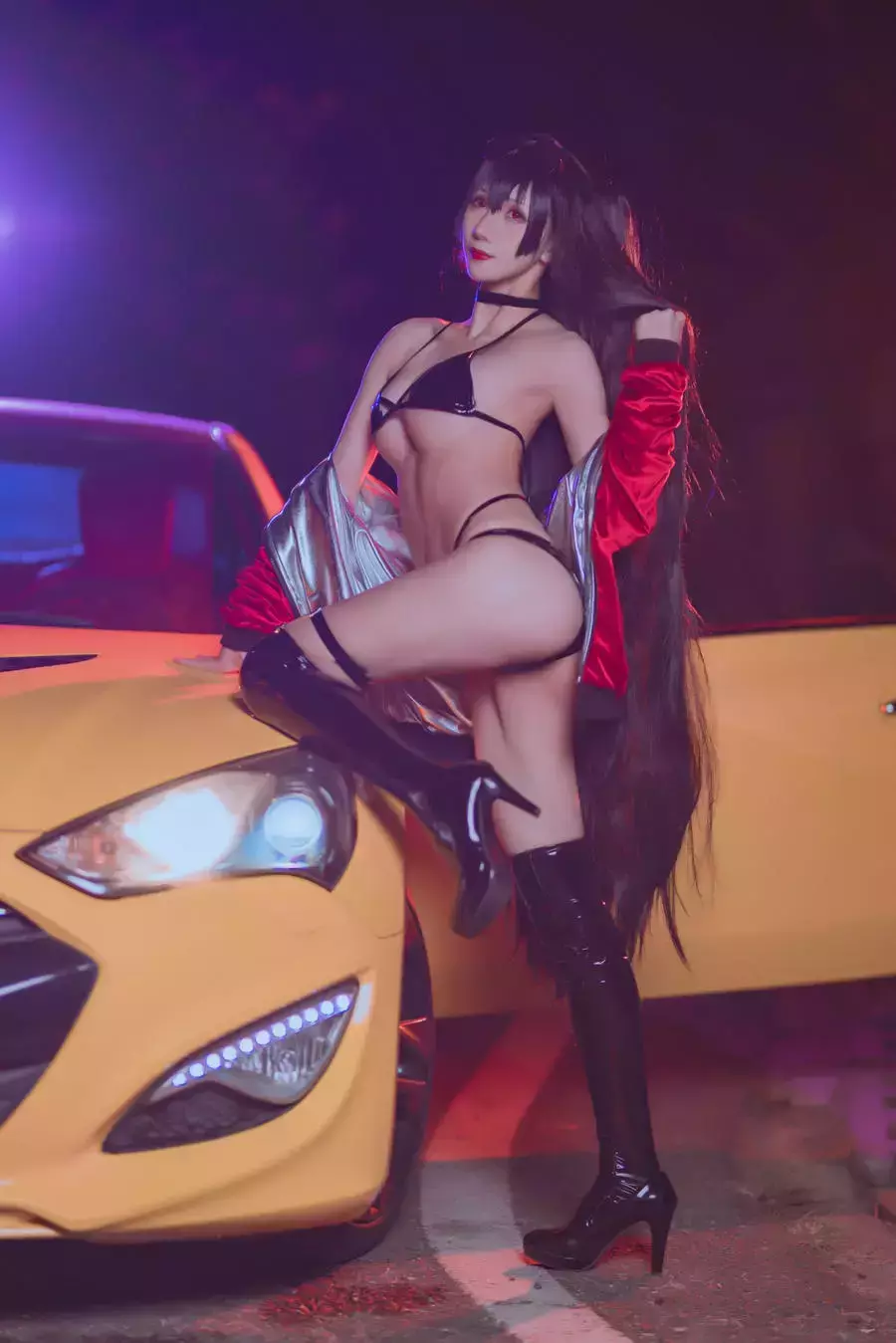 No.007 – 大凤机车服 [18P] 高清美女图片摄影-丽图社