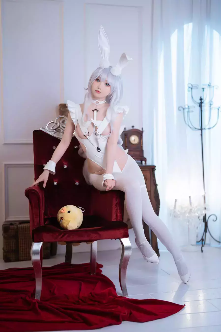 No.144 – 碧蓝航线 恶毒兔女郎 [16P] 清秀自然美女头像图片-丽图社