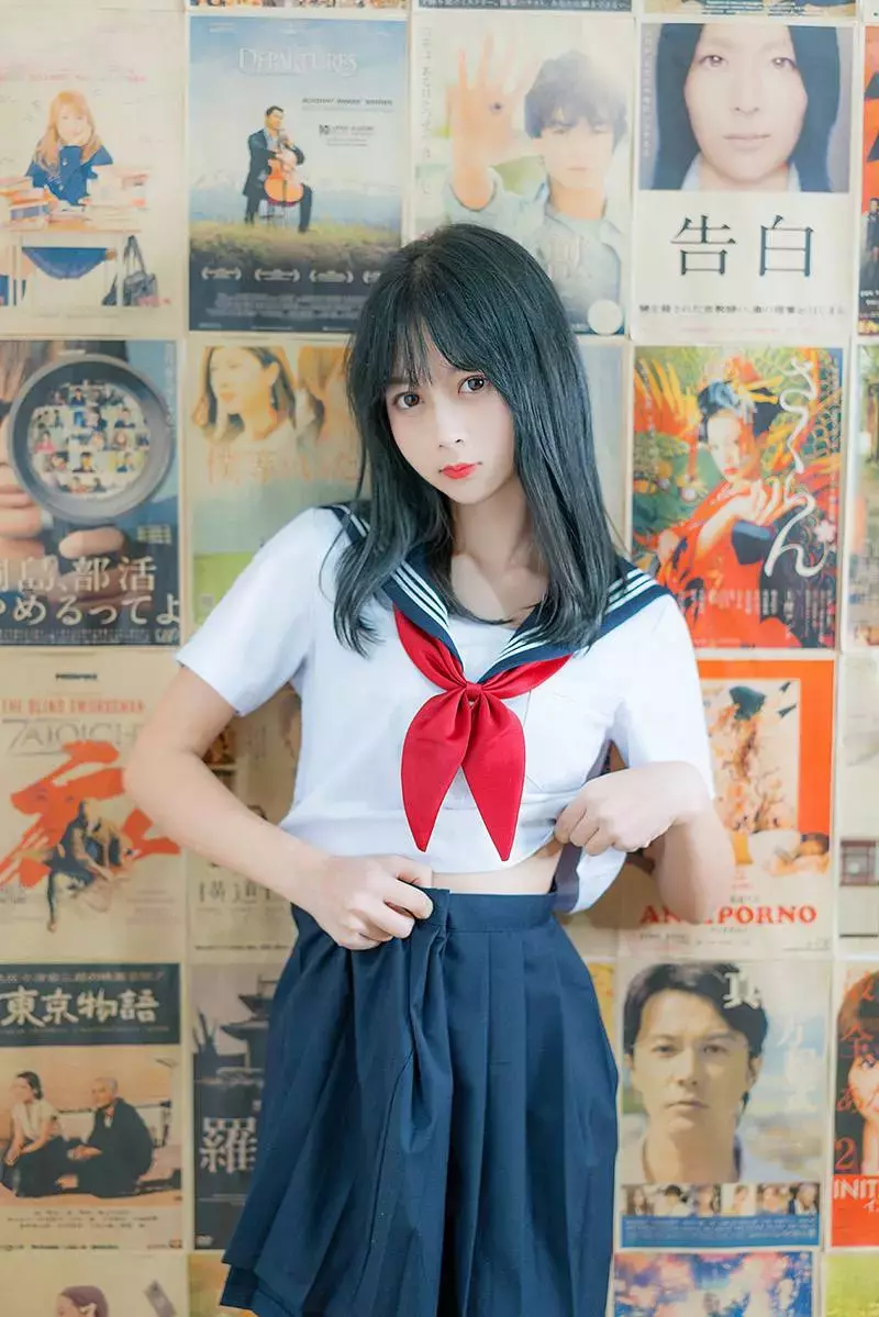 风之领域写真 No.157 制服少女 高清壁纸美女写真-丽图社