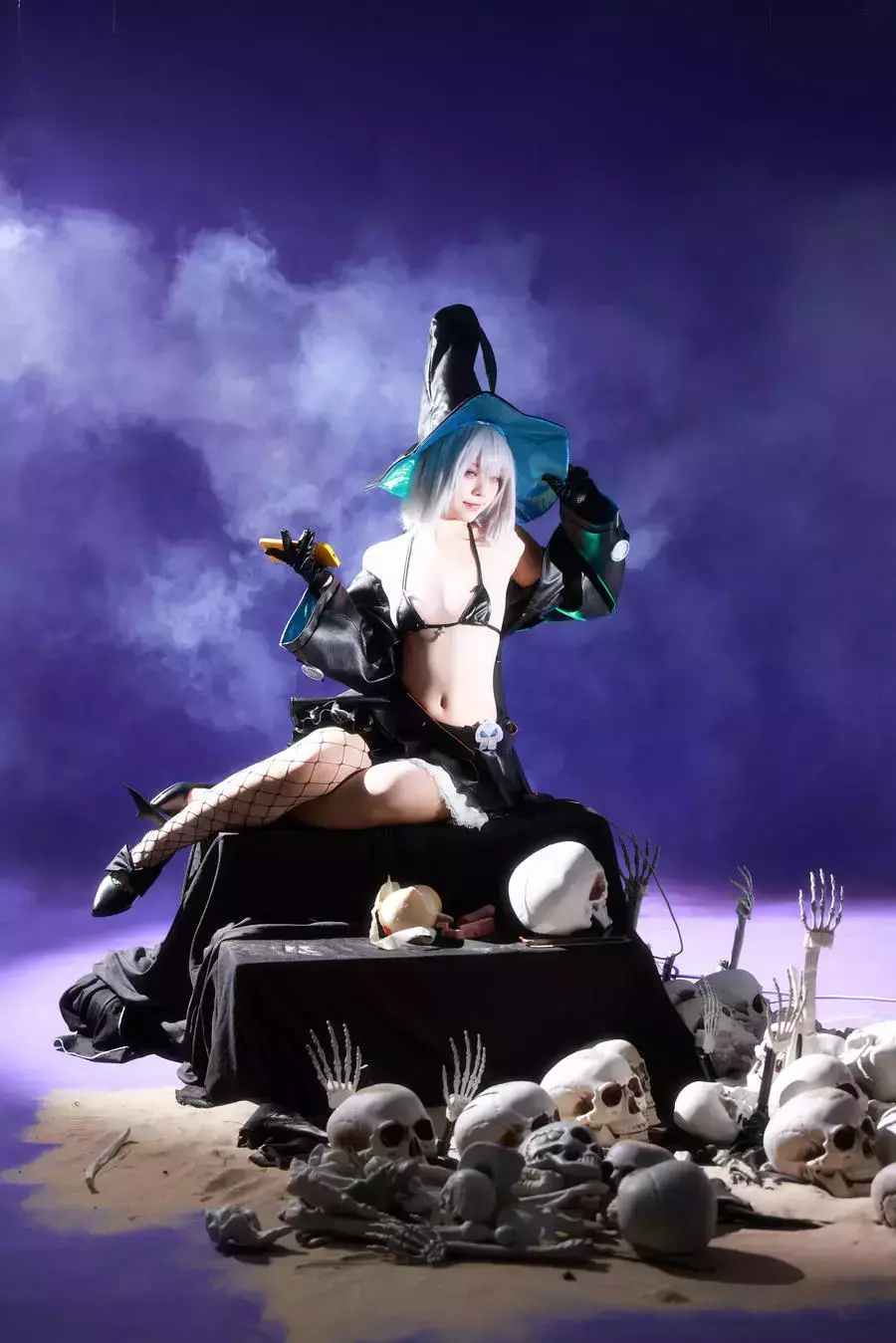 No.124 – 碧蓝航线 阿黛尔 万圣 [39P] 写真美女高清壁纸-丽图社